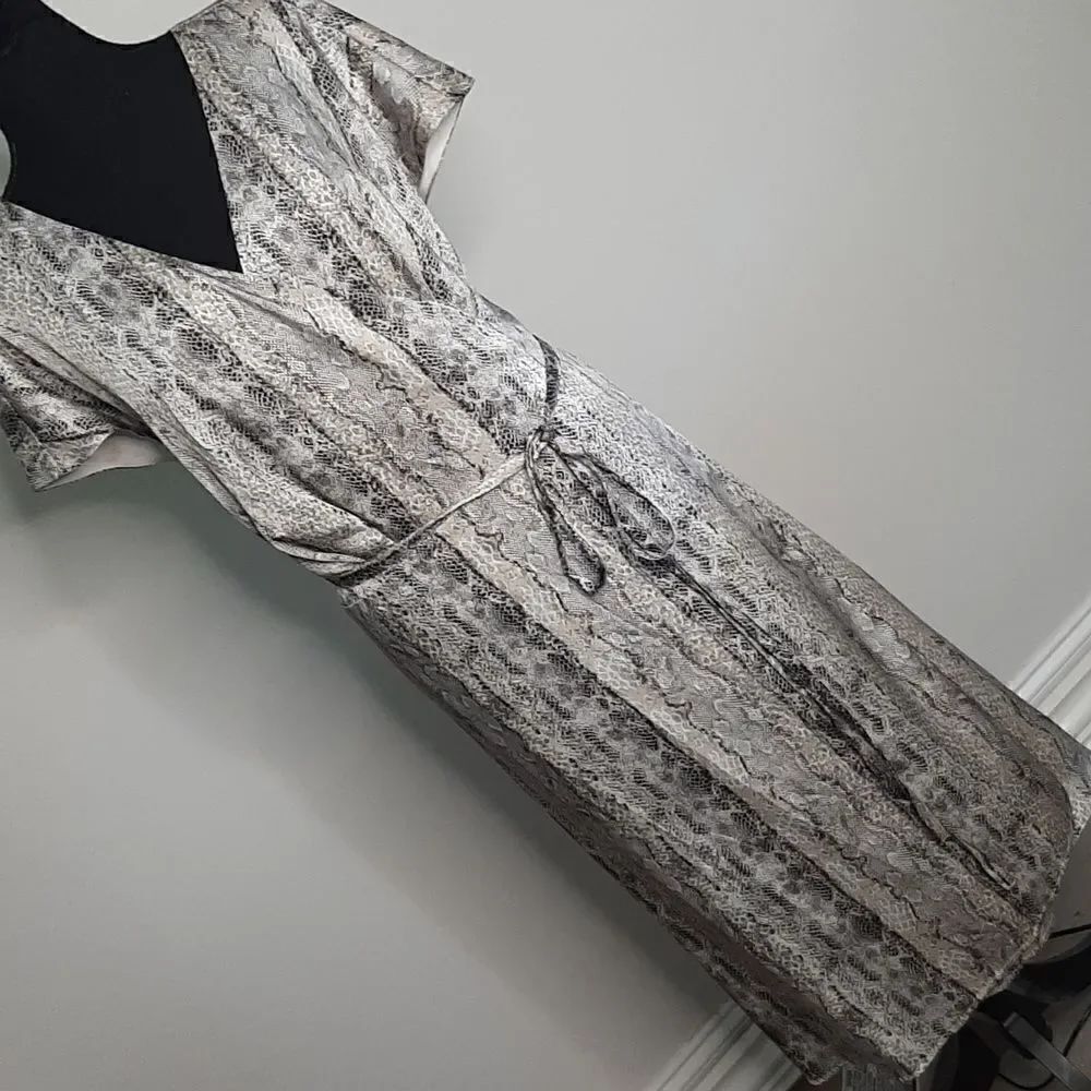 NWT The Limited Python Wrap Dress